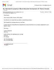 2016-12-01 0737- Re_ Title deed for property in Mount Alexander Development, St. Patrick, Grenada